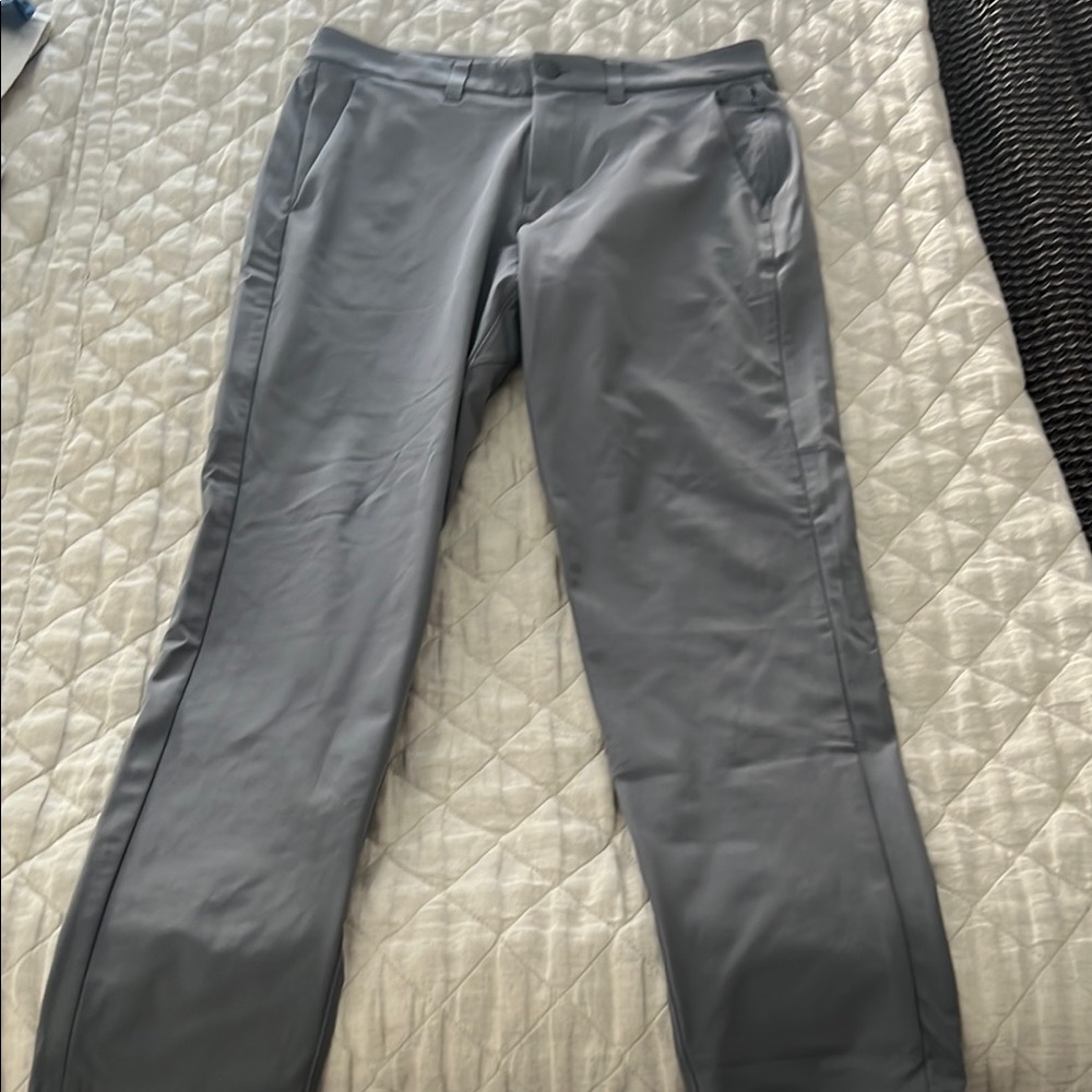Men's Lululemon ABC Trouser (Commission) 30 Slim Gray Pants (30” inseam)